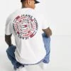 Tommy Jeans Round Back Print T-shirt Classic Fit In Cream - CREAM For Men -Tommy Hilfiger Store 201891658 1 cream