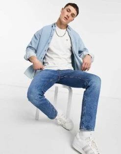 Tommy Jeans Flag Logo T-shirt In White For Men -Tommy Hilfiger Store 20425812 4