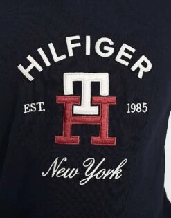 Tommy Hilfiger Graphic Logo T-shirt In Navy For Men Desert Sky -Tommy Hilfiger Store 204311294 4