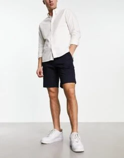 Tommy Hilfiger 1985 Brooklyn Shorts In Navy For Men Desert Sky -Tommy Hilfiger Store 204311729 1 desertsky 1