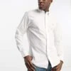 Tommy Hilfiger Oxford Shirt With Stretch In Regular Fit In White For Men -Tommy Hilfiger Store 204495660 1 white