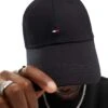 Tommy Hilfiger Classic Flag Baseball Cap In Black For Men -Tommy Hilfiger Store 204846333 1 black