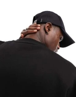 Tommy Hilfiger Classic Flag Baseball Cap In Black For Men -Tommy Hilfiger Store 204846333 3