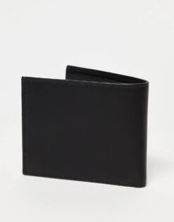 Tommy Hilfiger Eton Mini Billfold Leather Wallet In Black For Men -Tommy Hilfiger Store 204846354 4