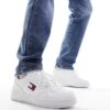 Tommy Jeans Retro Basket Trainers In White For Men -Tommy Hilfiger Store 205440729 1 white