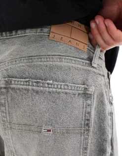 Tommy Jeans Aiden Baggy Tapered Jeans In Grey For Men -Tommy Hilfiger Store 205440764 5