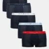Tommy Hilfiger Signature Cotton Essentials 5 Pack Trunks In Multi For Men -Tommy Hilfiger Store 205819817 1 multi