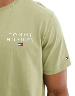Tommy Hilfiger Original Lounge T Shirt In Olive For Men -Tommy Hilfiger Store 205819830 3