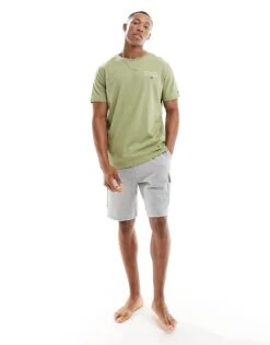 Tommy Hilfiger Original Lounge T Shirt In Olive For Men -Tommy Hilfiger Store 205819830 4