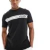 Tommy Hilfiger Monotype Stripe Lounge T Shirt In Navy For Men -Tommy Hilfiger Store 205820063 1 navy