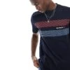 Tommy Hilfiger Chest Hilfiger 85 T-shirt In Navy For Men -Tommy Hilfiger Store 205836754 1 navy