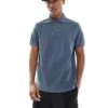 Tommy Hilfiger Garment Dye Regular Polo In Faded Indigo For Men