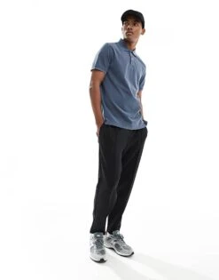 Tommy Hilfiger Garment Dye Regular Polo In Faded Indigo For Men -Tommy Hilfiger Store 205836852 4