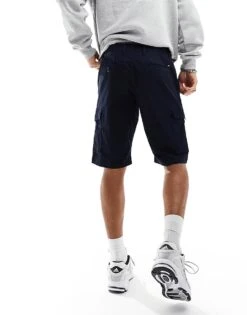 Tommy Hilfiger 1985 Cargo Shorts In Navy For Men -Tommy Hilfiger Store 205837163 3