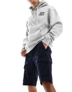 Tommy Hilfiger 1985 Cargo Shorts In Navy For Men -Tommy Hilfiger Store 205837163 4
