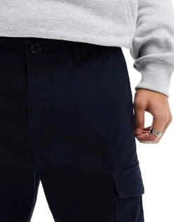 Tommy Hilfiger 1985 Cargo Shorts In Navy For Men -Tommy Hilfiger Store 205837163 5