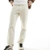Tommy Jeans Ryan Garment Dye Pants In Off White For Men Newsprint -Tommy Hilfiger Store 205848454 1 newsprint