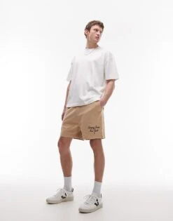 Tommy Jeans Shorts In Beige For Men Tawny Sand -Tommy Hilfiger Store 205848618 1 tawnysand 1