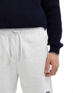 Tommy Jeans Athletic Jersey Basketball Shorts In Grey For Men Silver Grey -Tommy Hilfiger Store 205848647 5