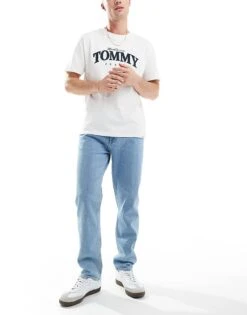 Tommy Jeans Regular Tapered Dad Jeans In Mid Wash For Men Denim Dark -Tommy Hilfiger Store 205848797 1 denimdark 1