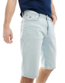 Tommy Jeans Ryan Shorts In Light Wash For Men Denim Light -Tommy Hilfiger Store 205848895 1 denimlight 1