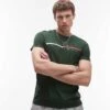 Tommy Hilfiger Logo T-shirt In Green For Men