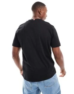Tommy Hilfiger Regular Graphic Tee In Black ASOS Exclusive For Men -Tommy Hilfiger Store 205998041 3
