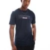 Tommy Hilfiger Large Logo T-shirt In Navy ASOS Exclusive For Men