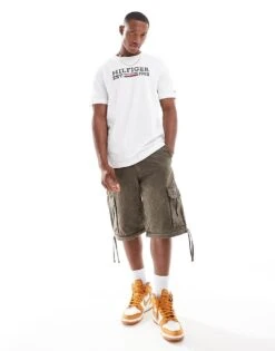 Tommy Hilfiger Regular Graphic Tee In White ASOS Exclusive For Men -Tommy Hilfiger Store 205998069 4