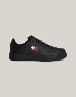 Tommy Jeans Mid Trainers In Black For Men -Tommy Hilfiger Store 206322316 1 black 1