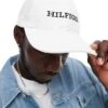 Tommy Hilfiger Type Logo Cap In White For Men Optic White -Tommy Hilfiger Store 206361718 1 opticwhite
