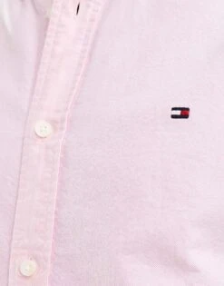Tommy Hilfiger Regular Fit Oxford Shirt In Pale Pink For Men Classic Pink -Tommy Hilfiger Store 206362135 3