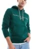 Tommy Hilfiger Logo Hoodie In Dark Green For Men Ornamental Green -Tommy Hilfiger Store 206362242 1 ornamentalgreen
