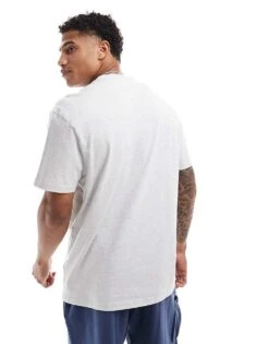 Tommy Jeans Small Logo T-shirt In Grey For Men Silver Grey -Tommy Hilfiger Store 206379391 4