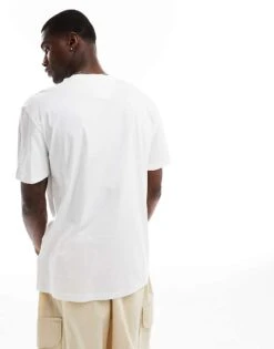 Tommy Jeans Large Logo T-shirt In White For Men -Tommy Hilfiger Store 206379555 3