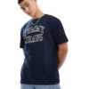 Tommy Jeans Vintage Outline T-shirt In Navy For Unisex Dark Night Navy -Tommy Hilfiger Store 206379652 1 darknightnavy