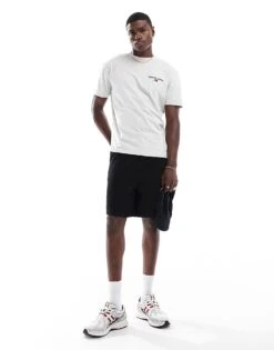 Tommy Jeans Classic Linear Back Print T-shirt In Grey For Men Silver Grey -Tommy Hilfiger Store 206379999 3