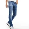 Tommy Jeans Scanton Slim Ripped Jeans In Mid Wash For Men Denim Medium -Tommy Hilfiger Store 206380013 1 denimmedium