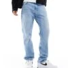 Tommy Jeans Ethan Relaxed Straight Jeans In Light Wash For Men Denim Light