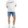 Tommy Jeans Scanton Slim Denim Shorts In Mid Wash For Men Denim Medium -Tommy Hilfiger Store 206380190 1 denimmedium