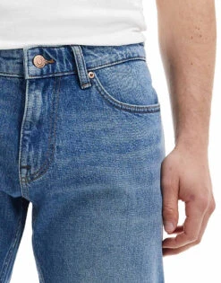 Tommy Jeans Scanton Slim Denim Shorts In Mid Wash For Men Denim Medium -Tommy Hilfiger Store 206380190 3