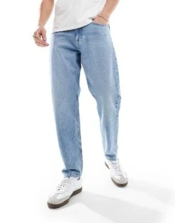 Tommy Jeans Isaac Tapered Jeans In Light Wash For Men Denim Light -Tommy Hilfiger Store 206380230 5
