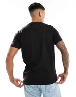 Tommy Jeans 2 Pack Large Flag Logo T-shirts In Green And Black For Men -Tommy Hilfiger Store 206380296 4