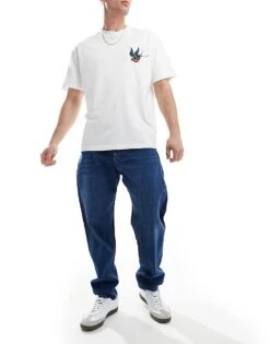 Tommy Jeans Isaac Tapered Jeans In Dark Wash For Men Denim Dark -Tommy Hilfiger Store 206380391 4