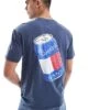 Tommy Jeans Can Back Print Graphic T-shirt In Navy For Men -Tommy Hilfiger Store 206380510 1 navy