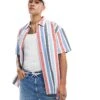 Tommy Jeans Classic Bold Stripe Shirt In Multi For Men Coastal Stripe -Tommy Hilfiger Store 206380591 1 coastalstripe