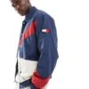 Tommy Jeans Game Day Coach Jacket In Colorblock Navy For Men Dark Ink -Tommy Hilfiger Store 206858708 1 darkink