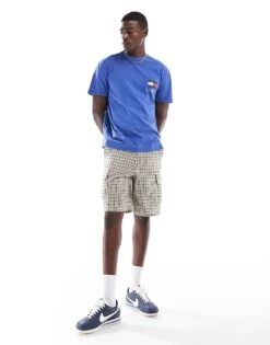 Tommy Jeans Camping Graphic Back Print T-shirt In Blue For Men Bright Blue -Tommy Hilfiger Store 206858724 4