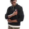 Tommy Jeans 1/4 Zip Sweatshirt In Black For Men