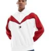 Tommy Jeans Game Day Rugby Top In White And Red For Men Ecru/arizona Red -Tommy Hilfiger Store 206858914 1 ecruarizonared